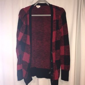 Plaid sweater
